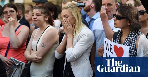 A Minutes Silence For Manchester In Pictures Uk News The Guardian
