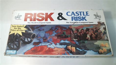 Risk Board Gamecastle Risk Board Game 2 Board Games In 1