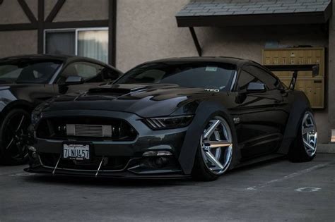 I Wants This Car Mustang Black So Nice I Dont Know Lots Money 😪 With