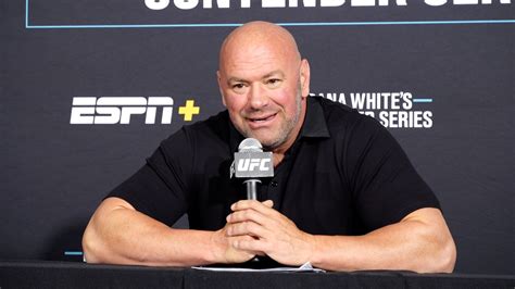 Dana White Dishes On Ufc Fight Island Dates The Ultimate Fighter
