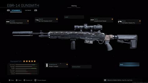 The Best Ebr Loadouts In Call Of Duty Warzone Dot Esports