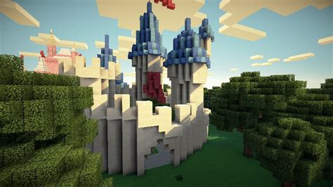 A Cartoony Castle Minecraft Map