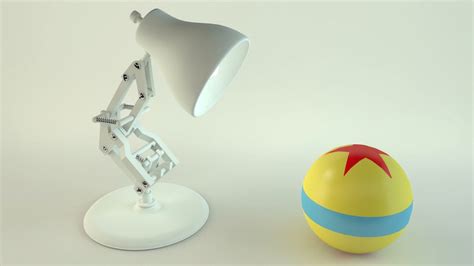 Fathers Sons And The Lamp In The Pixar Logo