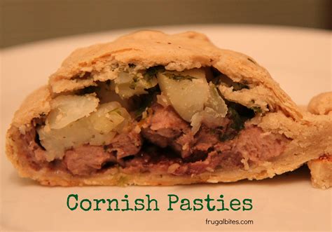 Cornish Pasties Frugal Bites