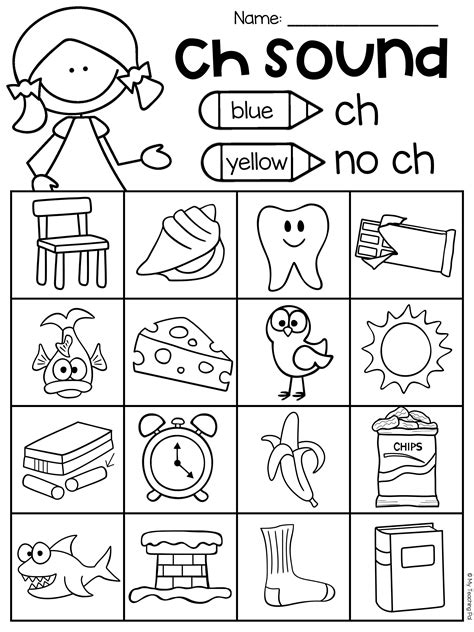 ️digraphs Worksheets For Kindergarten Pdf Free Download
