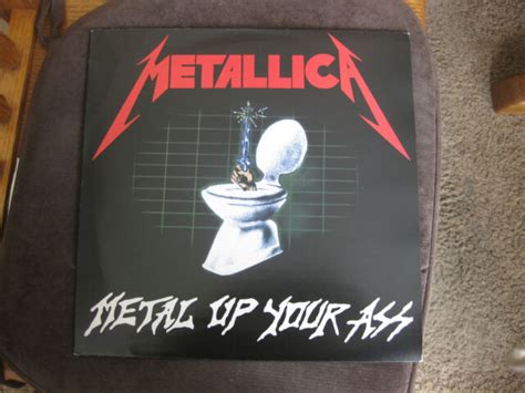 Metallica Metal Up Your Ass Music For Nations Like New Red Vinyl