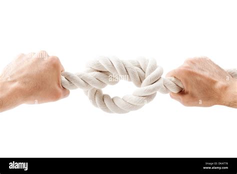 Knot Tying Hands Rope Hi Res Stock Photography And Images Alamy