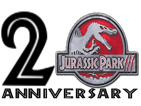 Jurassic Park 3 Anniversary Logo By Titanic19111912 On Deviantart