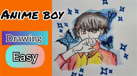 How To Draw Anime Boy 6 Anime Boy Drawing Easy Anime Boy