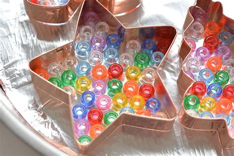 Easy Made Melted Bead Ornaments Craft Day Diy
