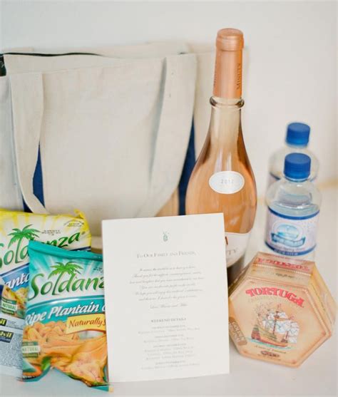 Our Favorite Wedding Welcome Bag Ideas For Out Of Town Guests Welcome