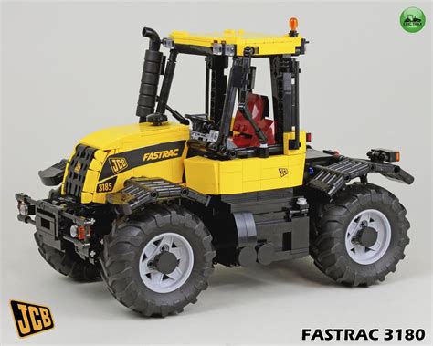 Lego Moc Jcb Fastrac 3185 By Erictrax Rebrickable Build With Lego