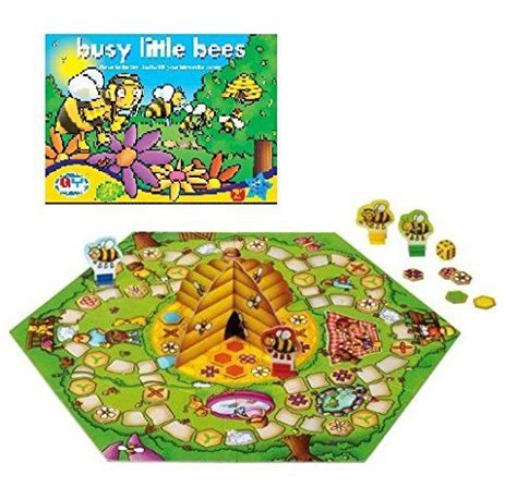 Busy Little Bees Game 2 To 4 Players Education Fun Board Game Race