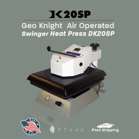 Geo Knight Dk20sp Automatic Heat Press Ebay