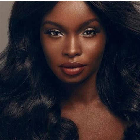 Dark Skin Beauty Black Beauty Madame Dark Skin Models Professional