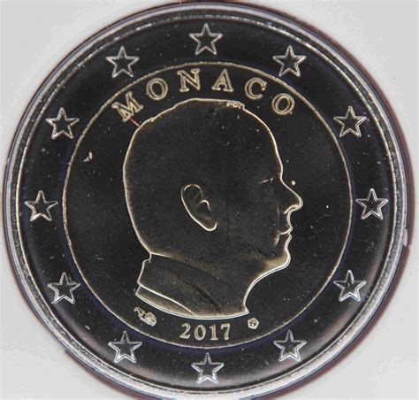Monaco 2 Euro Münze 2017 Euro Muenzentv Der Online Euromünzen Katalog