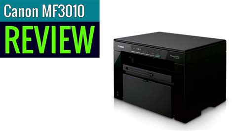 Canon imageclass mf3010 software & drivers. Canon imageCLASS MF3010 Laser Multifunction Printer review - YouTube