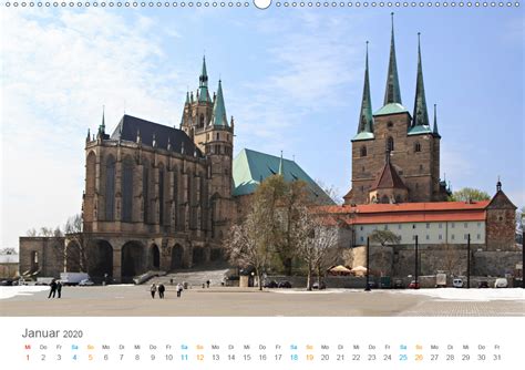 Die festliche gestaltung der gottesdienste durch verkündigung der frohen botschaft in wort und kirchenmusik ist für viele. Calvendo Kalender — Erfurt - Stadt der Türme