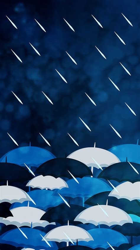 Umbrellas Outside Rain Spring Weather Aprshow Hd Phone Wallpaper