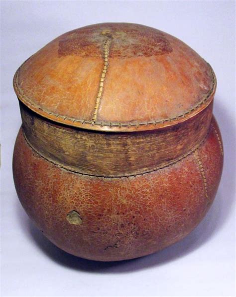 Sold At Auction Huge Natural Gourd Calabash Container From The Tuareg