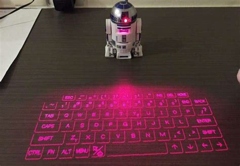 R2 D2 Holographic Keyboard Man This Looks Awesome I Hope Its Legit