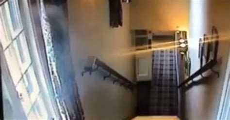 watch terrifying moment ghost caught on cctv inside haunted pub after setting off an alarm