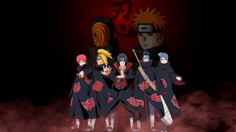 Anime Naruto Akatsuki Wallpaper 4k Akatsuki Naruto Itachi Uchiha 1 4k