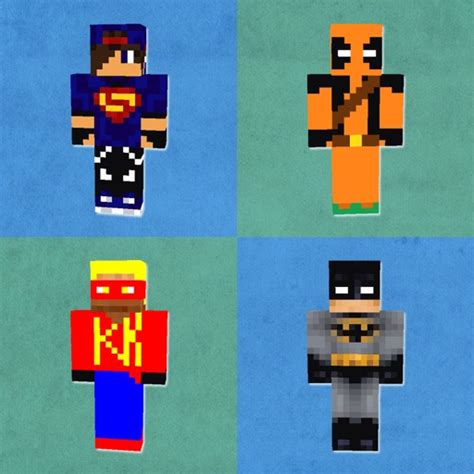 Hd Superhero Skins Lite Best Skins For Minecraft Pe And Pc Apprecs