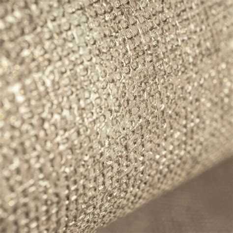 Graham And Brown Graham And Brown Boutique Chenille Beige Gold Wallpaper