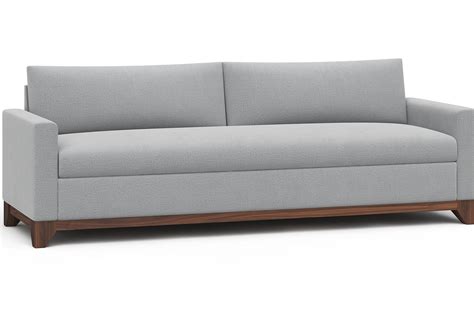 Madison Sofa Clean Modern Lines With A Wooden Base Creates A