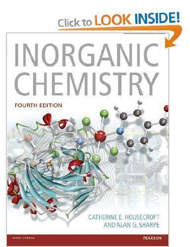 Core Text Inorganic Chemistry 3rd Edition C E Housecroft And A G