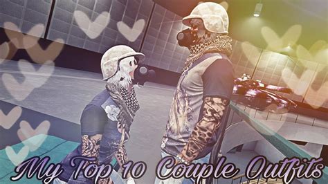My Top 10 Couples Outfits 💕 Gta 5 Online Tryhard Male And Female