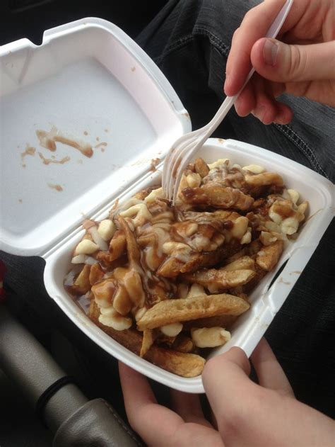 Canadian Poutine With Yummy Cheese Curds Ilovefoodtrucks