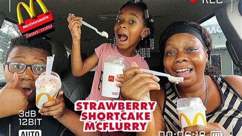 Mcdonalds New Strawberry Shortcake Mcflurry Youtube