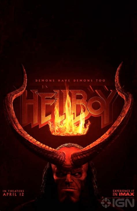 New Hellboy Poster Released Trailer Coming Thursday