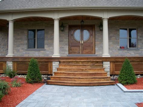 Wooden Front Porch Steps Designs Joy Studio Design Can Crusade