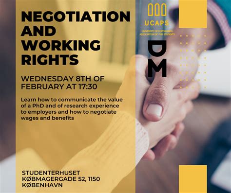 Negotiation And Working Rights In Collaboration With Dm Ucaps