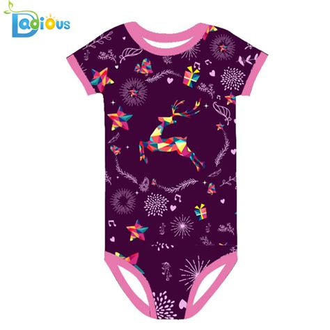 2017 Christmas Plus Size Adult Baby Romperabdl Snap