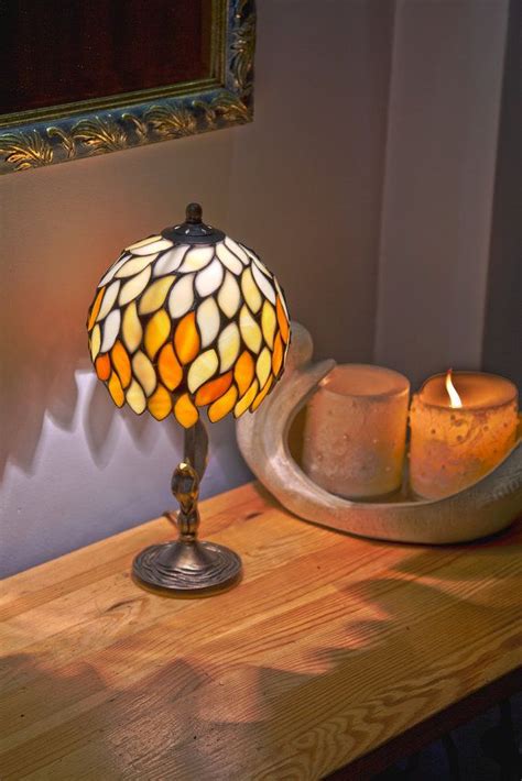 Small Lamp Shade Stained Glass Lamp Small Lamp Bedside Etsy In 2021