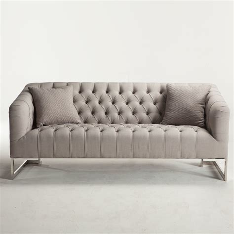 Try our free drive up service, available only in the target app. Austin Modern Tufted Sofa - Grey | Zin Home
