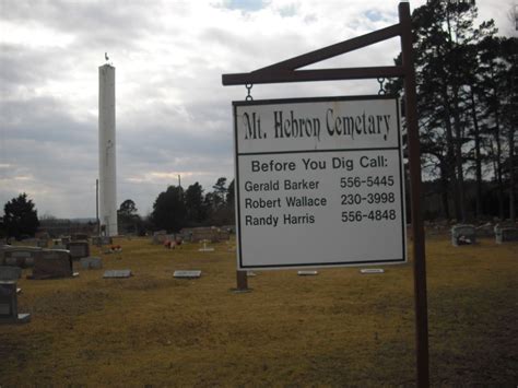 Mount Hebron Cemetery På Joy Arkansas ‑ Find A Grave Begravningsplats