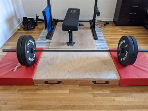 Building A Portable Diy Deadlift Platform Apartment Home Gym Home