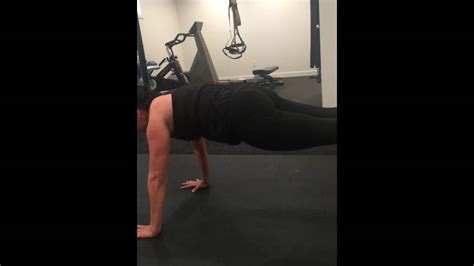Jenny Doing Feet Elevated Push Ups One On One Training Youtube