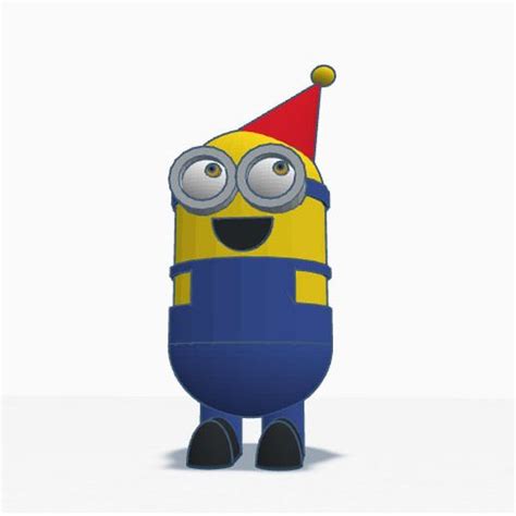 Free Stl File Minion・3d Printable Object To Download・cults