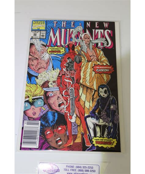 The New Mutants 98 First Appearance Of Deadpool In High Grade Able