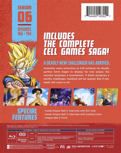 Maybe you would like to learn more about one of these? Koop BluRay - Dragon Ball Z Steelbook Season 06 Blu-Ray - Archonia.com