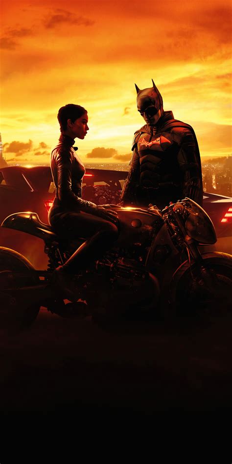 1080x2160 Batman And Catwoman In The Batman Movie 2022 One Plus 5t