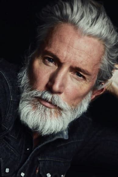 Your Still Hot Grey Hair Men Grey Beards Beard Styles