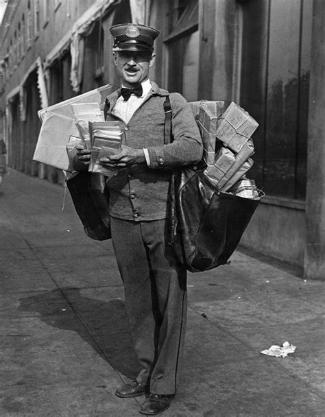 Los Angeles Mail Carrier Delivering Christmas Mail December 18th