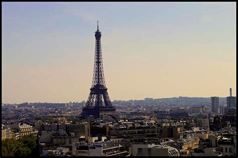 무료 이미지 수평선 지평선 전망 시티 파리 마천루 기념물 도시 풍경 황혼 프랑스 경계표 탑 블록 에펠